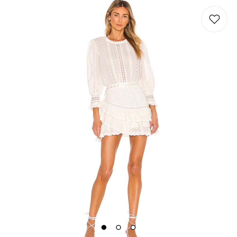 LoveShackFancy Lorelei Mini Dress